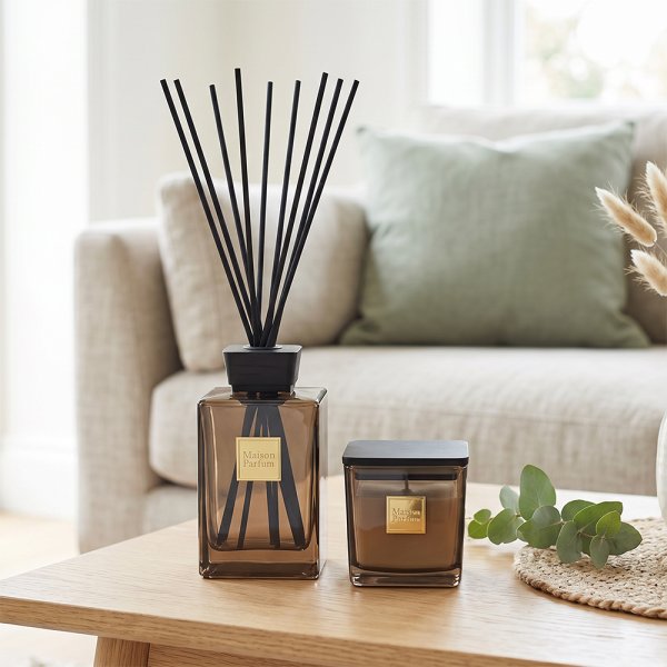 500ML DIFFUSER &CANDLE OUDWOOD
