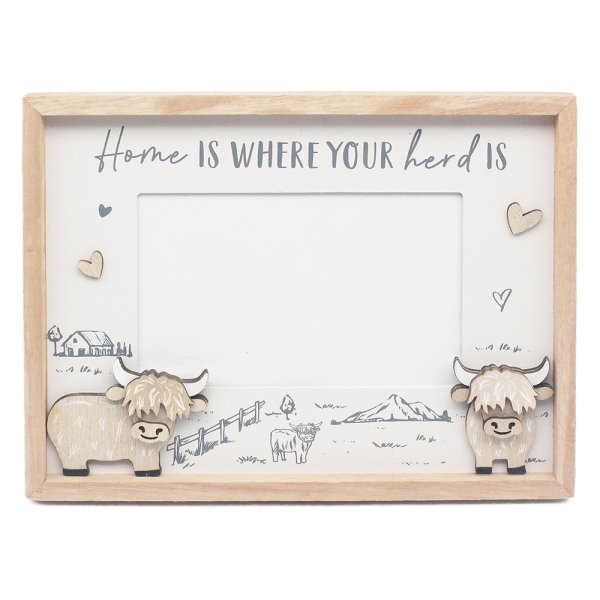 HIGHLAND COW FRAME