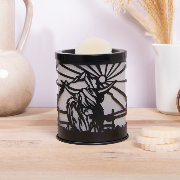 DESIRE AROMA LAMP HIGHLAND COW