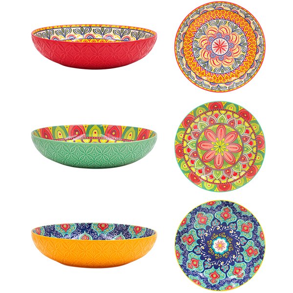 TUSCANY BOWL 30CM 3ASST