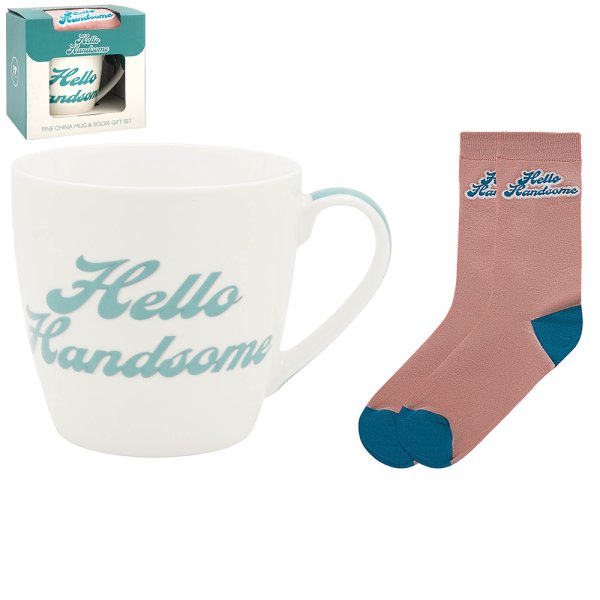 HELLO HANDSOME SOCK GIFT SET