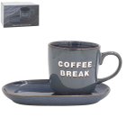 COFFEE BREAK SNACK SET-BLU/GRE