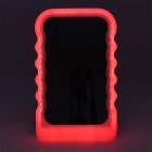 LED WAVE MIRROR WITH REMOTE