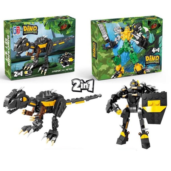 MINIBRICKS DINOSAUR BLACK