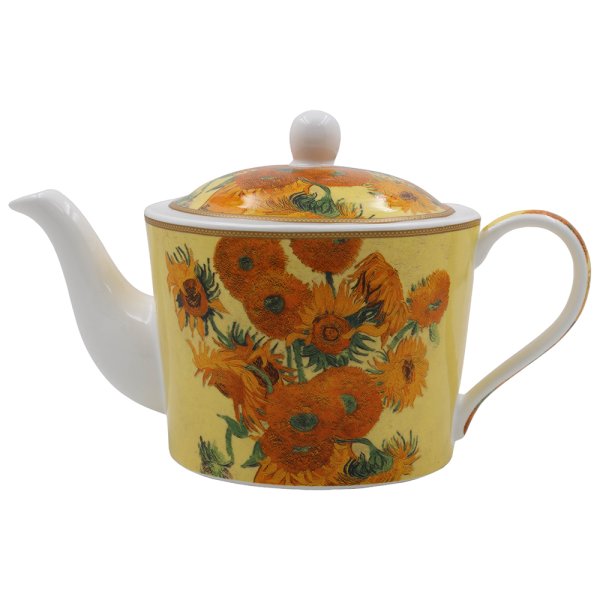 VAN GOGH TEA POT SUNFLOWERS