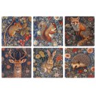 MORRIS ANIMALS COASTER 6ASST