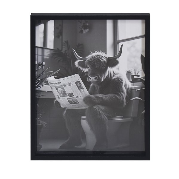 WALL ART- HIGHLAND COW