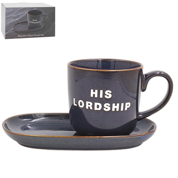 HIS LORDSHIP SNACK SET-BLUE