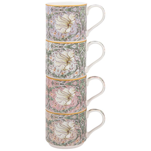 PIMPERNEL STACKING MUGS SET 4