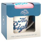 MR RIGHT SOCK GIFT SET