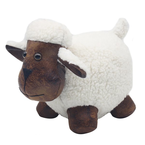 SHEEP DOORSTOP BROWN