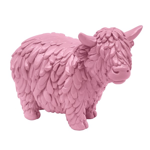 HIGHLAND COW PINK