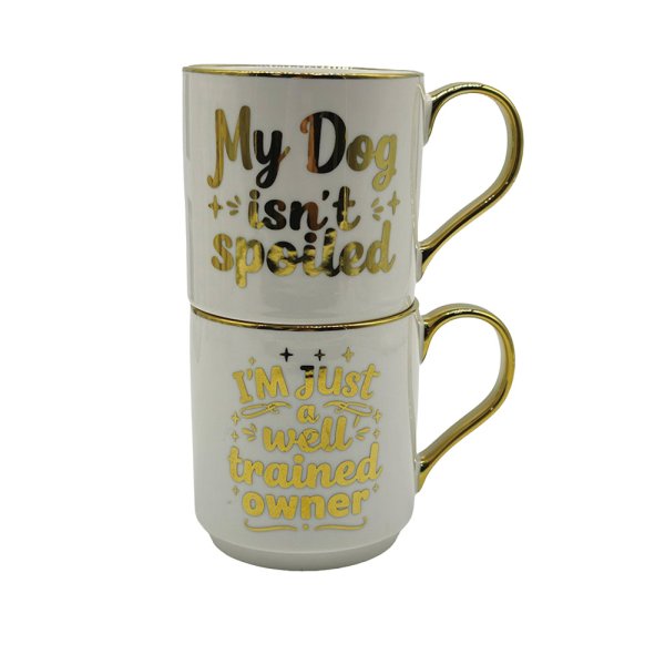 MY DOG ISNT SPOILT MUG