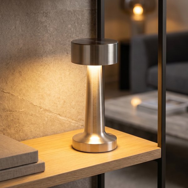 LED TOUCH LAMP-SILVER