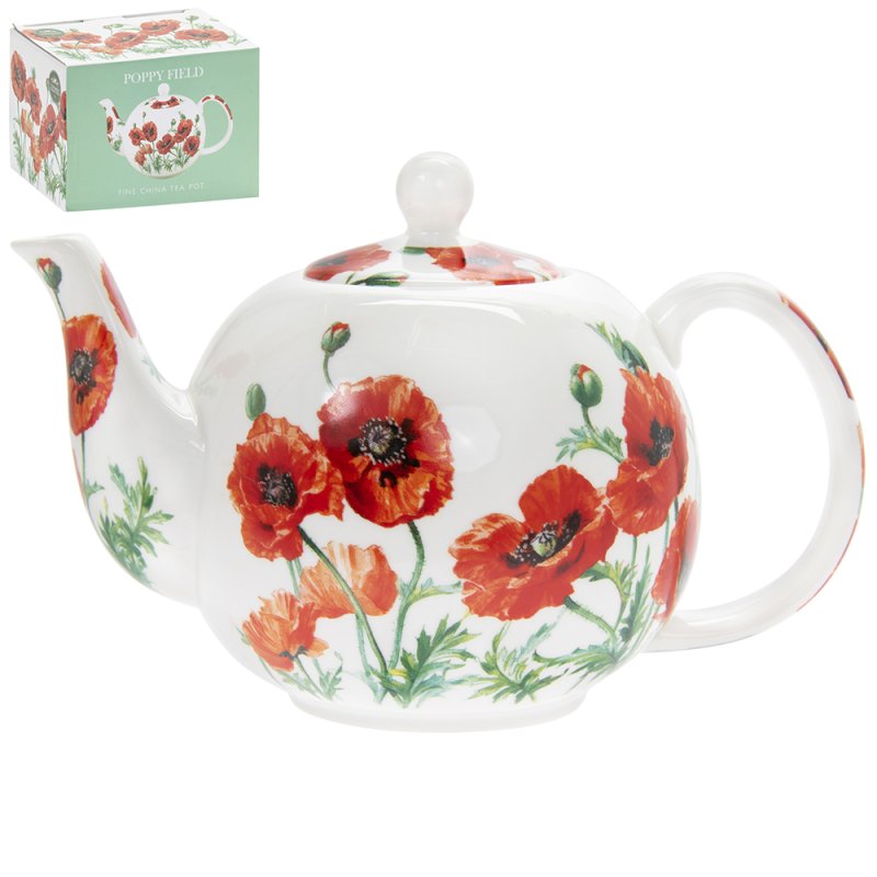 POPPY TEAPOT Lesser & Pavey
