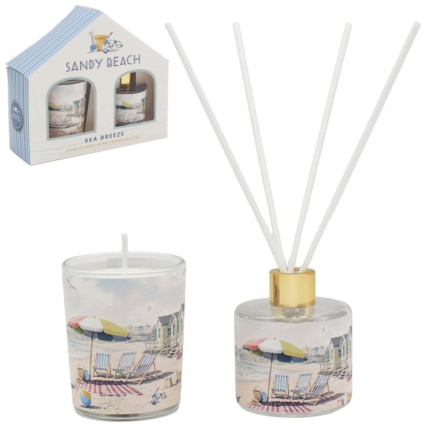 SANDY BEACH CANDLE & DIFFUSER