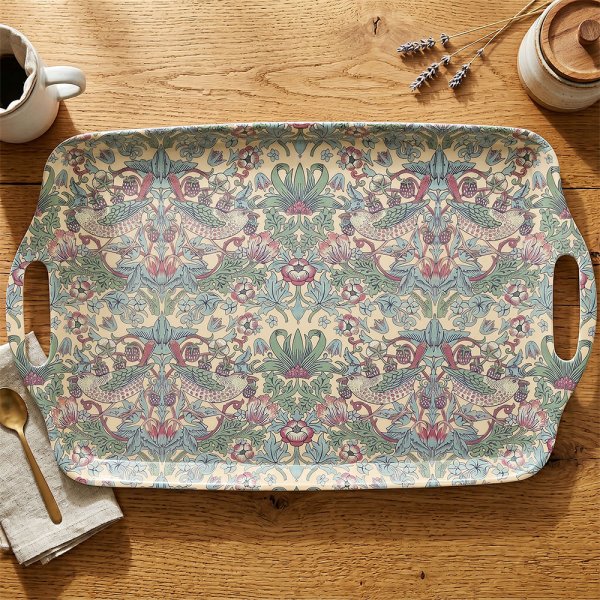 STRAWBERRY THIEF TRAY LARGE