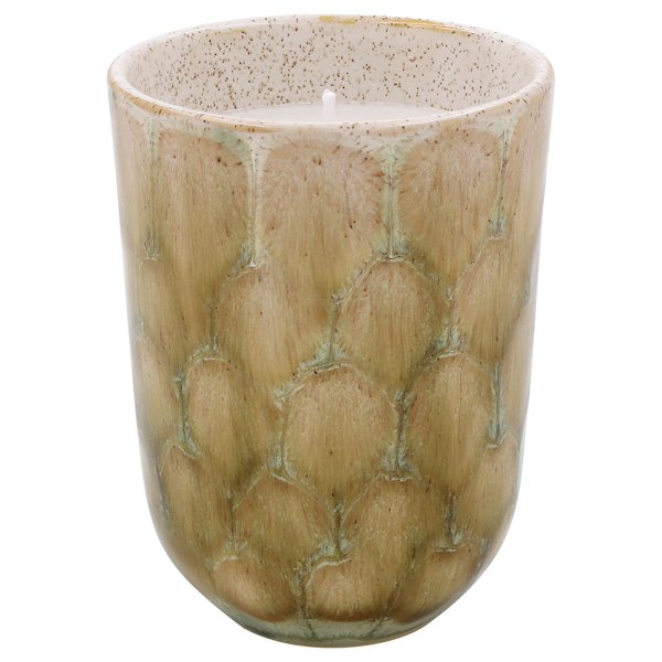 TORTOISE SHELL CANDLE GREEN