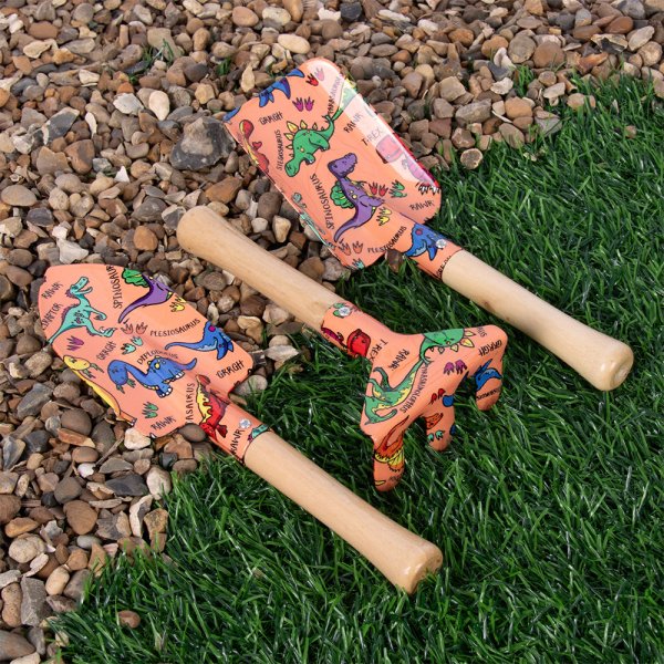 DINOSAUR GARDEN TOOL SET