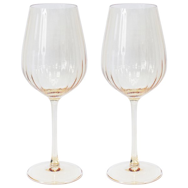 WINE GLASSES -AMBER SET 2