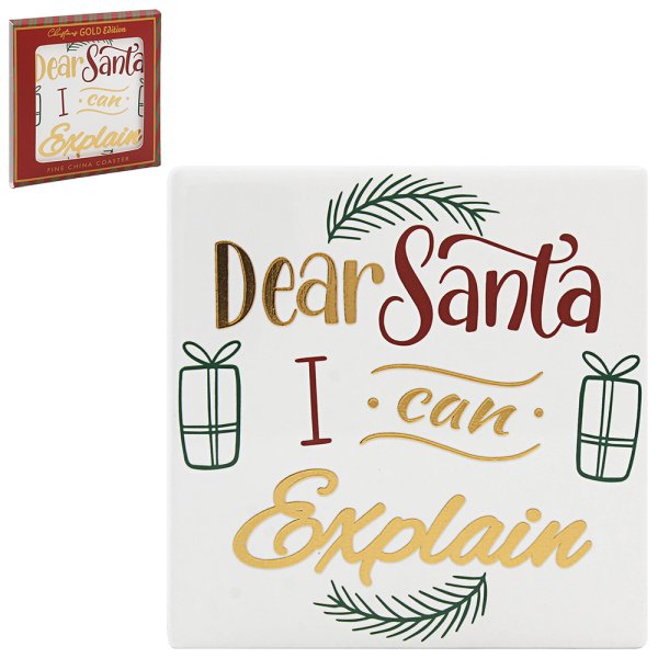 XMAS GOLD EDITION COASTER