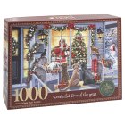 CAT&DOG WOODEN PUZZLE 1000PCS