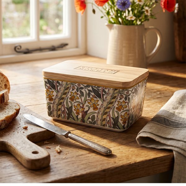 DAFFODIL BUTTER DISH