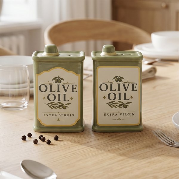SALT & PEPPER OLIVE OIL
