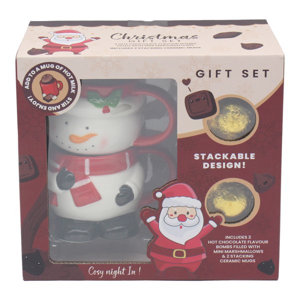 SNOWMAN STACKERSCHOCOLATE BOMB