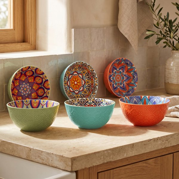 TUSCANY BOWL 25.5CM 3 ASST