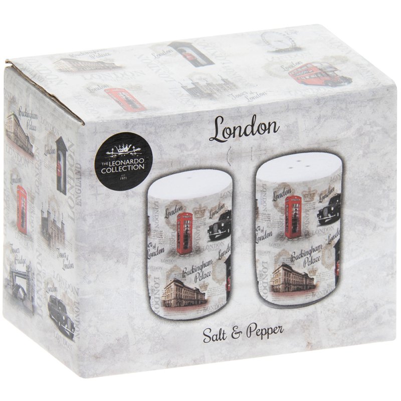 VINTAGE LONDON SALT & PEPPER Lesser & Pavey