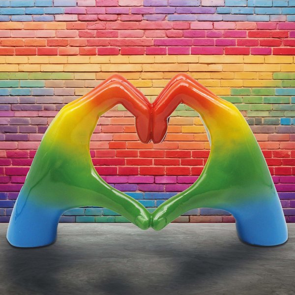 RAINBOW HANDS OF LOVE