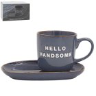 HELLO HANDSOME SNACK SET-BLUE