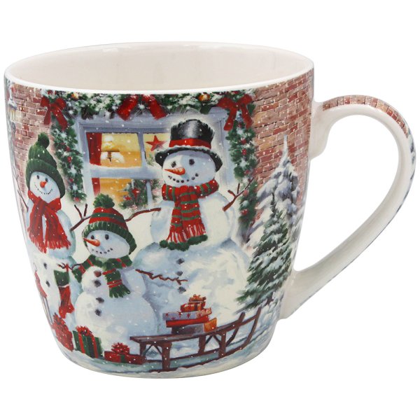 SNOWMEN BREAKFAST MUG
