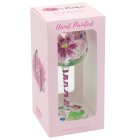 PINK LILLIES WINE GLASS