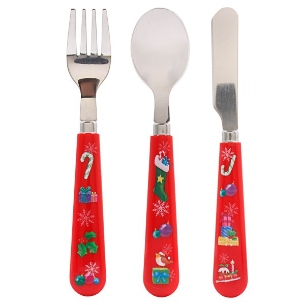 FESTIVE FRIENDS CUTLERY SET