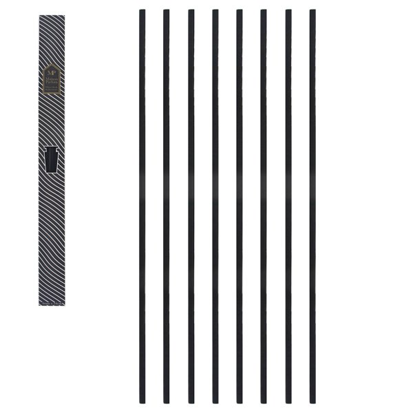 REED STICKS BLACK 4MMX54CM