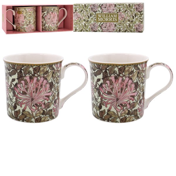 HONEYSUCKLE MUGS SET OF 2