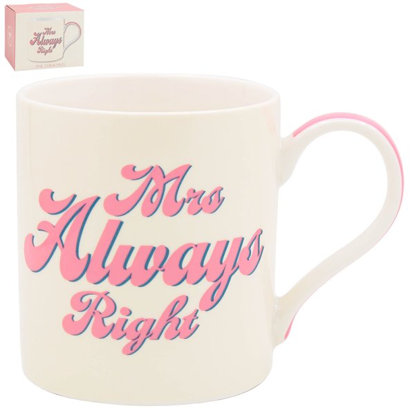 MRS ALWAYS RIGHT MUG