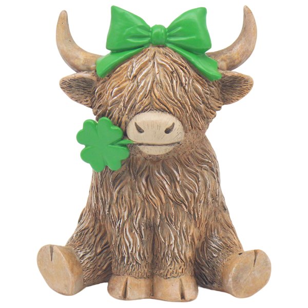 HIGHLAND COW LUCKY GIRL