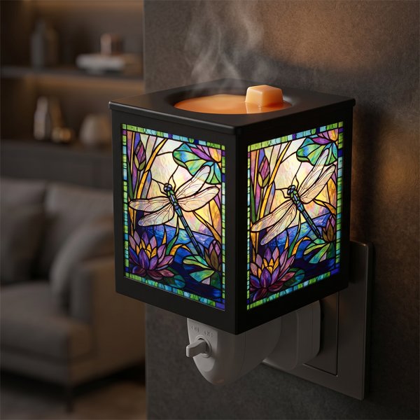 STAINED GLASS PLUGIN DRAGONFLY
