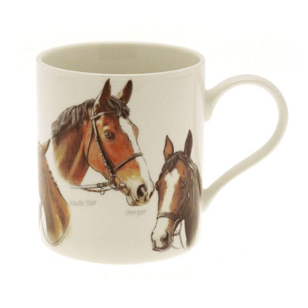 HORSE FINE CHINA MUG