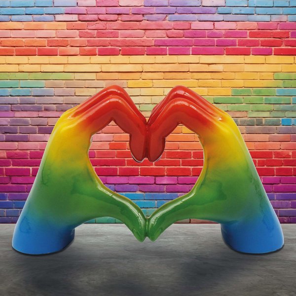 RAINBOW HANDS OF LOVE