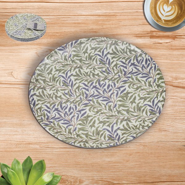 WILLOW BOUGH PLATE SET 4 WILLOW BOUGH PLATE SET 4