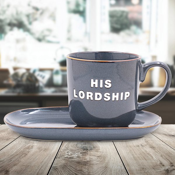 HIS LORDSHIP SNACK SET-BLUE