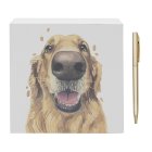 GOLDEN RETRIEVER MEMO BLOCK