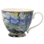 MONET FOOTED MUG WATERLILLIES