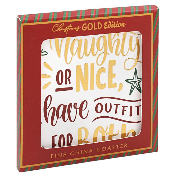 XMAS GOLD EDITION COASTER