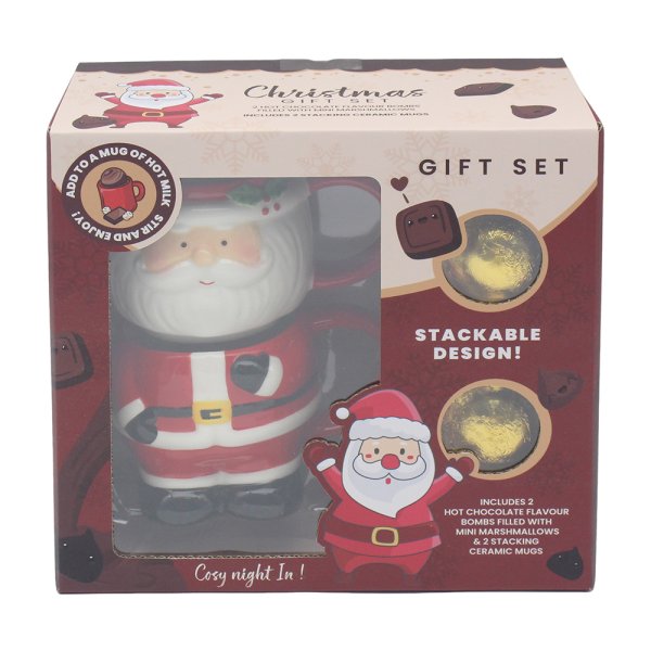 SANTA STACKERS CHOCOLATE BOMB