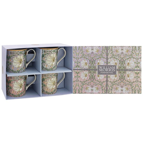 PIMPERNEL MUGS SET 4